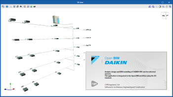 Open BIM DAIKIN. Analysis and design of DAIKIN air conditioning systems
